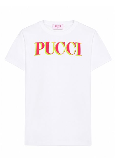 T-shirt con logo EMILIO PUCCI | PZ8A31 Z3672100RO
